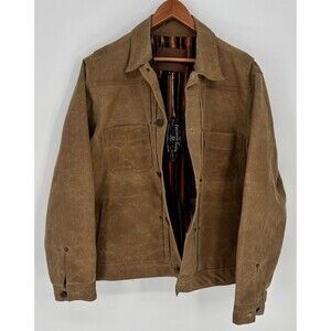 Freenote Cloth RJ-1 Riders Jacket Rust Brown L NWT Yellowstone Kayce Dutton USA